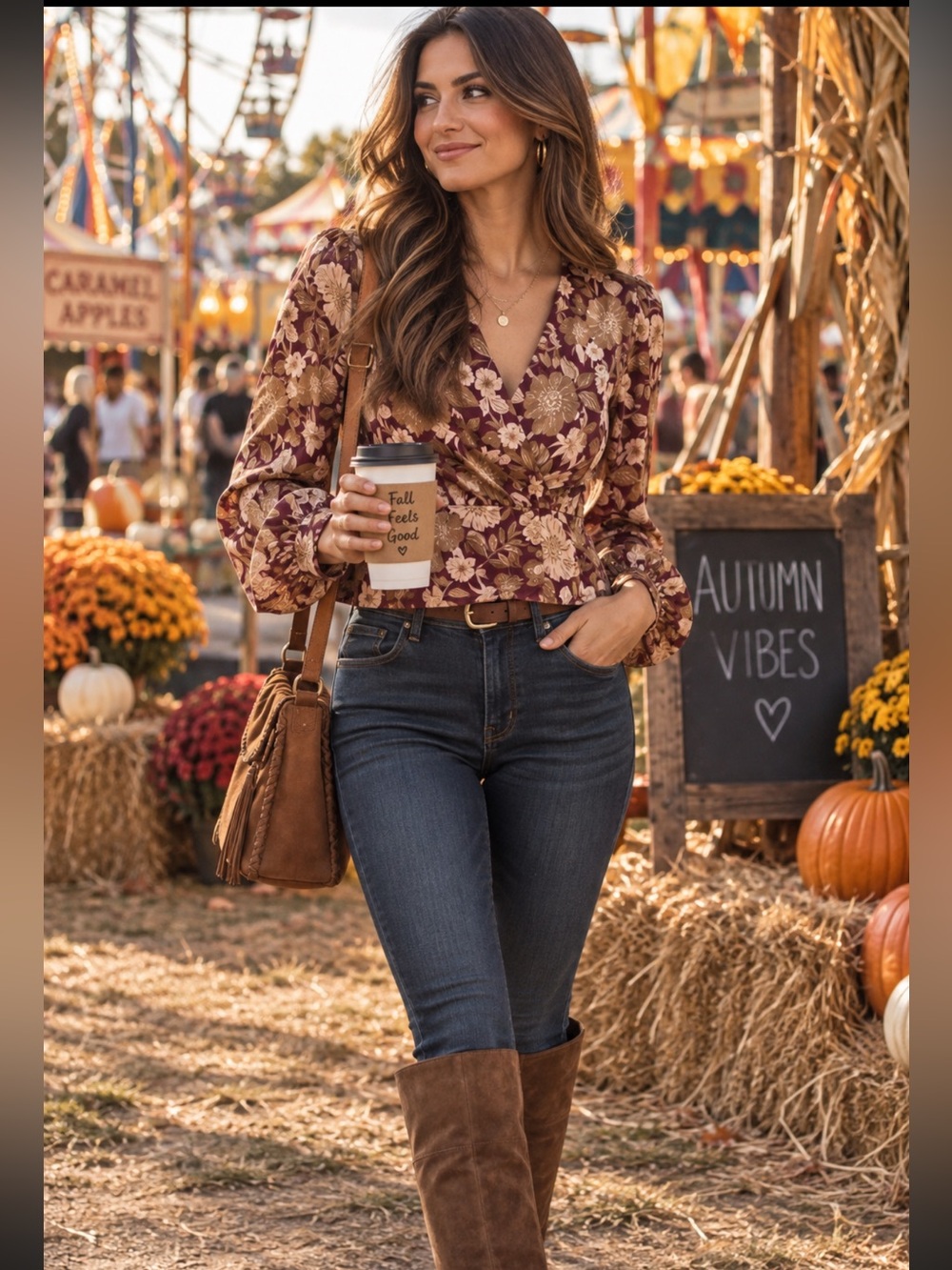 Favorite Daughter The Rani Top in Vintage Multi Floral